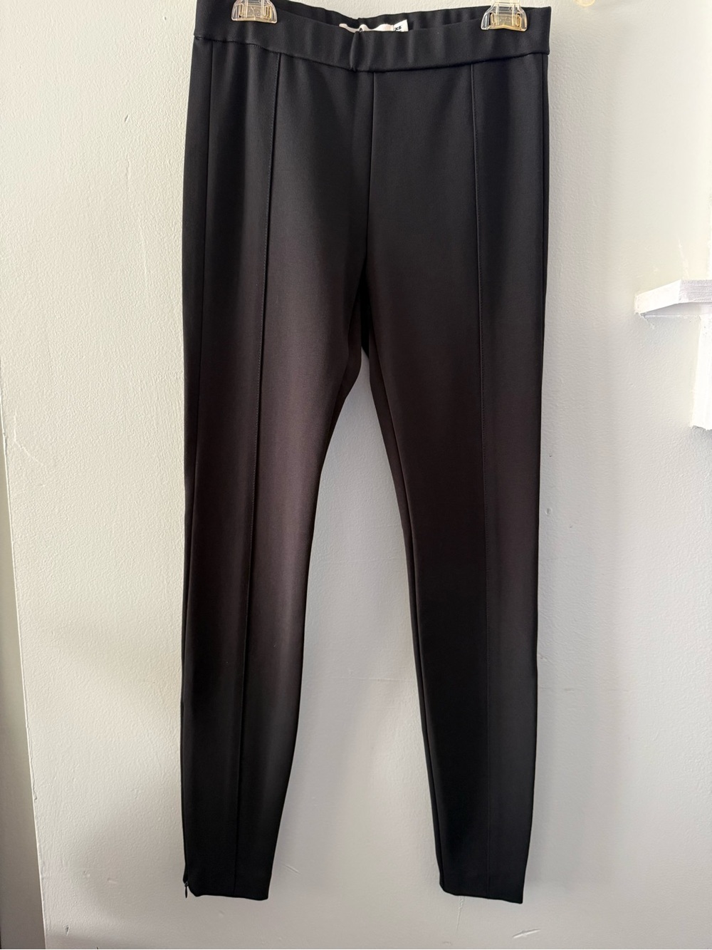Tory Sport Black Ponte Skinny Leggings Pants